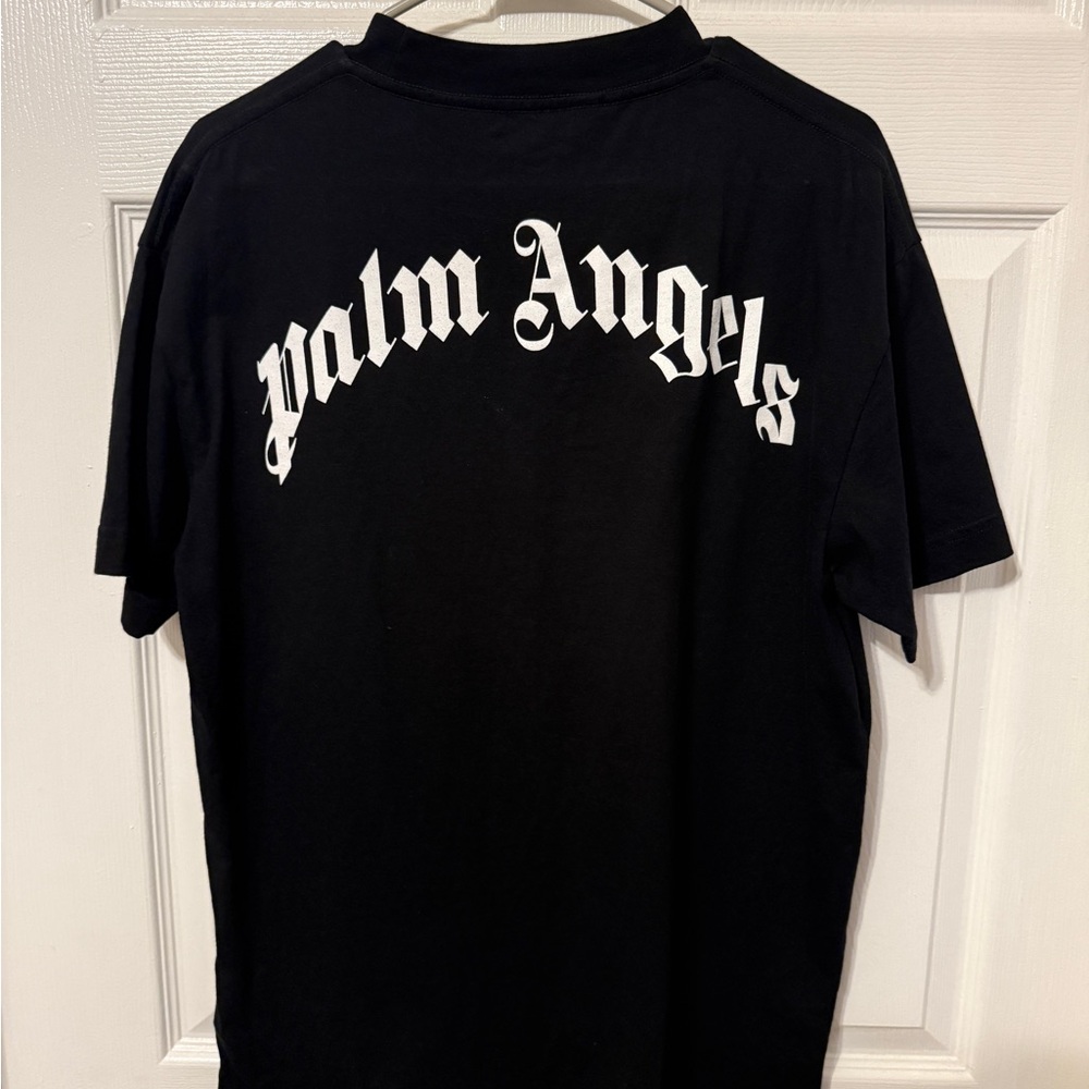 Palm Angels Midnight Black Tee - Picture 2 of 3